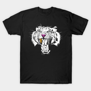 St Dude Tiger (White Variation) T-Shirt